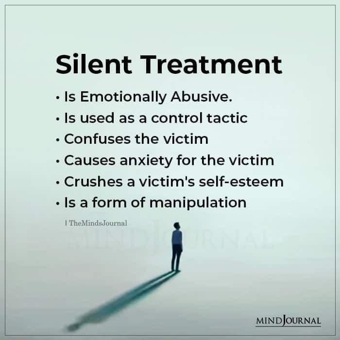How I Overcame Silent Treatment and Emotional Manipulation How I Overcame Silent Treatment and Emotional Manipulation